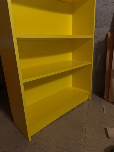 IKEA 40th anniversary Billy bookcase in bright yellow hue