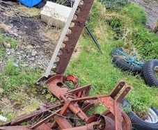 Plough and side mower.