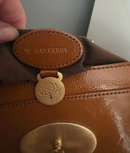 Mulberry Alexa satchel, vintage glazed tan leather