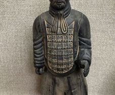 16 Inch Chinese Terracotta Civil General Warrior by China Furniture and Arts
