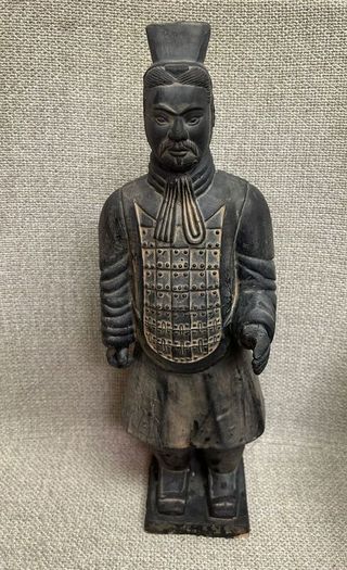 16 Inch Chinese Terracotta Civil General Warrior by China Furniture and Arts