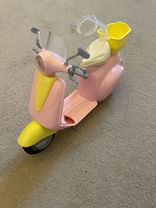 barbie moped