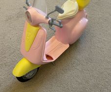 barbie moped