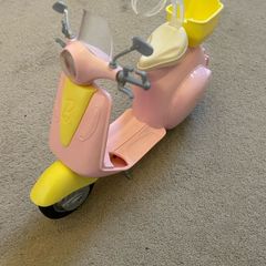 barbie moped