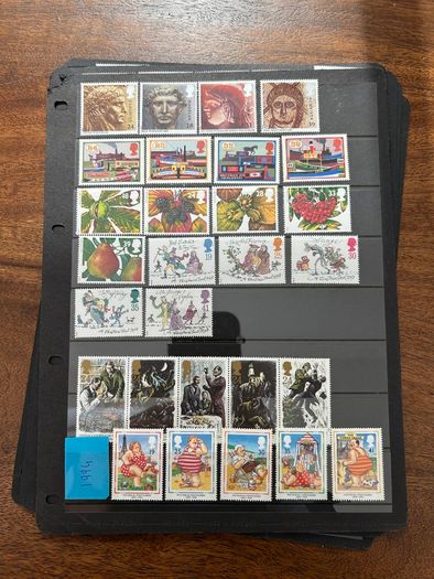 Stamp Collection Bundle GB Britain 1990-1999 MNH / FDC and more