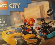 Lego City Go Karts and Race Drivers