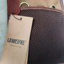 Cowhide Leather Shoulder Chest Bag, with Clip for Belt Image 3