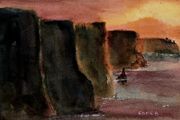 cliffs of moher watercolour