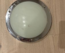 Ceiling light fitting.