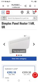electric wall mounted heater