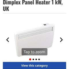 electric wall mounted heater