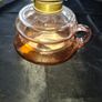 Beautiful Old Glass Thumb Oil Lamp It features a Tall Slender Glass Chimney designed to protect the flame and improve combustion Postage Available Image 2