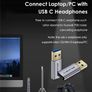 Cabletime Aluminum Alloy USB 3.1 Gen 2 (10 Gbps) Type-C (Female) to Type-A (Male) 60W Premium Adapter Convertor (Brand New/Warranty) Image 10