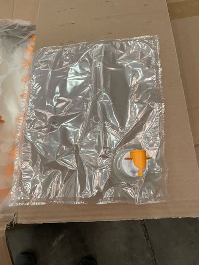 New Bag in box for juice / wine / drinks businesses