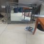 Large Wrought Iron Framed Mirror Image 2