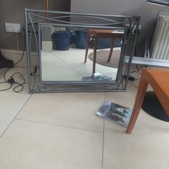 Large Wrought Iron Framed Mirror