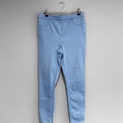 Pre Owned Dunnes Stores Pastel Baby Blue Skinny Jeggings