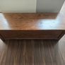 Solid wooden blanket box Image 2