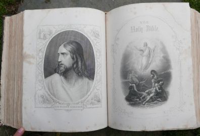 Antique Holy Bible Douay Version