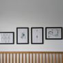5 black frames 21x30cm Image 3