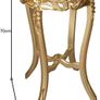 Side Table Baroque Table Marble Top Storage Bedside Table Antique Flower Table Image 4