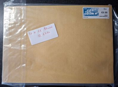 30 Envelopes Stamped for posting to England and Europe