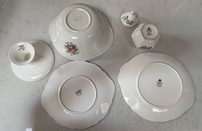 Vintage English Fine China Mixed Bundle / Replacement Set".