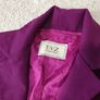 T.V.Z Collection Magenta Plum 2-Piece Trouser Suit Size 38 (UK 10) Image 3