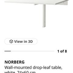 Norberg Study desk IKEA