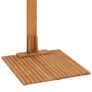 Garden Shower 75x75x210 cm Solid Teak Wood Image 3