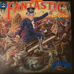 Elton John Captain Fantastic 1975 UK Vinyl LP with Original Lyric Booklet