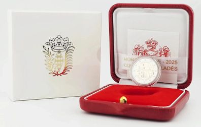 2025 Monaco 2 Euro Commemorative Coin - County of Carlades. Proof.