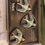 Vintage Wade Flying Birds Porcelain Miniatures Green Image 2
