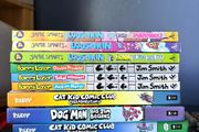 Dog man, Cat Kid &amp; Looshkin kids books