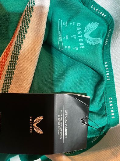 Castore Jersey FAI home size L brand new