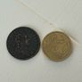 Reproduction cooper coin Ireland Halfpenny 1722 Woods with Harp at left Scarce original worth big money Image 4