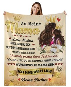 Brand New BSGIFT Mom Gift Blanket for Mom