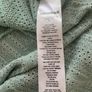 Zadig & Voltaire Flint Metallic Pointelle Jumper - Mint Colour - Size M Image 5