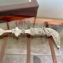 Pewter Letter Opener Traditional Khanjar Oman Image 6