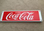 Coca Cola large Metal Display sign 36