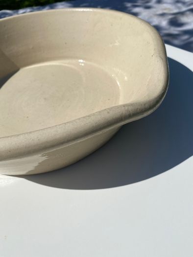 Victorian ceramic milk pan