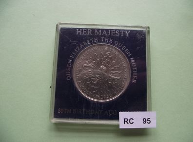 1980 Great Britain 25 New Pence '80th Birthday of Queen Mother'