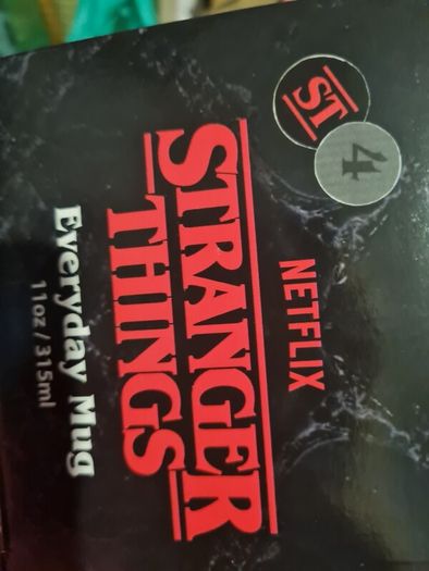 Stranger things mug