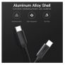 New 1m USB Type C Male to USB Type C Male Data Extension Sync Black Cable #1147 Image 3