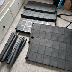 5 Tier Garage Plastic Shelving