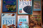Five Aquarium Tropical Fish Books