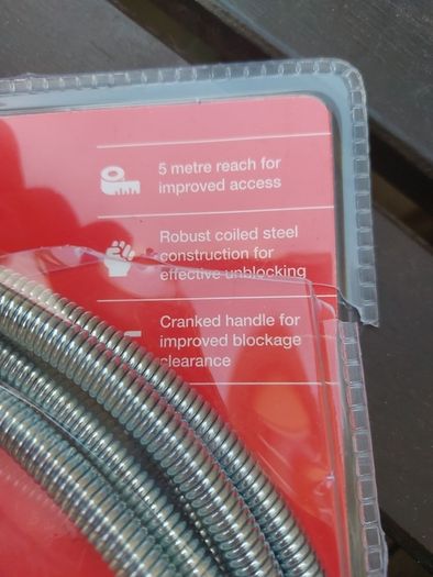 Drain and Waste Unblocker Cable