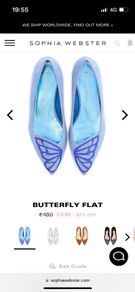 Sophia Webster Butterfly flats Designer Shoes