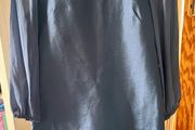 Gorgeous Boden silk navy dress UK10