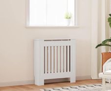 Radiator Cover White 78 cm